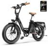 1500W Peak Electric Bike for Adults, 48V 20Ah Removable Battery Max Range 70Miles & 30MPH Electric Bicycle, 20''×4.0" Fat Tire Ebike,Fast Cargo Ebikes,Commute Mountain E-Bike UL... 1500W Peak Electric Bike for Adults, 48V 20Ah Removable Battery Max Range 70Miles & 30MPH Electric Bicycle, 20''×4.0" Fat Tire Ebike,Fast Cargo Ebikes,Commute Mountain E-Bike UL...