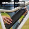 5TH WHEEL Mate Electric Bike for Adults with 1000W Peak Motor and 468WH Removable Battery Ebike, Color LCD Display Commuting Electric Mountain Bike with 7-Speed and Front...