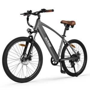 Core Electric Bike for Adults -468Wh Removable Built in Battery, Peak 750W Brushless Motor Mountain Ebike, 26X2.1 Tire Step Over Bicycle with 7 Speed, Max 50 Miles, Commute E Bikes