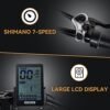 EBKAROCY Electric Bike for Adults 20" Fat Tire, 750W Motor 48V 15AH Battery, 30MPH Speed for Folding Electric Bike, Ebike with Shimano 7 Speed, Adult Electric Bicycles for...