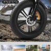 Electric Bike for Adults, 20" Fat Tire Ebike with 1500W Brushless Motor/ 48V 18Ah Removable Battery, Up to 30MPH / 68 Miles, 7-Speed Transmission UL Certified