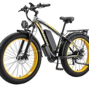 Electric Bike for Adults,Fat Tire Ebike 1000W (Peak 1500W) Electric Mountain Bike Up to 31MPH,26" Electric Bike Long Range with UL 48V/17.5Ah Removable Battery, 21-Speed
