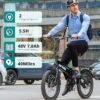 Gotrax 20" Folding Electric Bike with 40Miles (Pedal-assist1) by 48V Battery, 20Mph Power by Peak 500W, Adult Electric Bicycle with 5 Pedal-Assist Levels& LCD Display, Suitable...