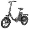 Gotrax NEPHELE 16" Electric Bike, Max 28Miles Range(Pedal-Assist) & Speed 15.5Mph Power by 350W Motor, Folding E-Bike with Removable Battery, Front Suspension and Commuter...
