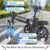 How does the IDOTATA 14-Inch Foldable Electric Bike perform in real-world commutes? Review here!