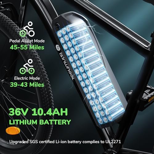 How does the isinwheel M10 electric mountain bike perform in real-world reviews?
