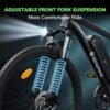 How does the isinwheel M10 electric mountain bike perform in real-world reviews?