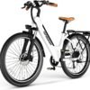 𝟏𝟎𝟎𝟎𝐖 Peak Electric Bike for Adults,up 𝟖𝟎 Miles Removable Battery Ebike, 26" UL Certified Electric Mountain E Bike with 7-Speed,Adult Electric Bicycles for Commute Beach Snow