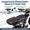 Riding'times 1500W Electric Bike for Adults Full Suspension, Long Seat Dirt Bike with 20" Fat Tire, Max 28/31MPH & 37-150 Miles, 15.6/20.4/31.2AH Battery, Moped Style Ebike for...