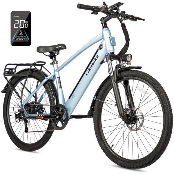 Seeker 26" Electric Bike for Adults with Peak 500W Brushless Motor, 35Miles 324WH Removable Battery 20MPH Commuting Electric Mountain Bike,UL 2849 Certified, Front Fork Suspension Seeker 26" Electric Bike for Adults with Peak 500W Brushless Motor, 35Miles 324WH Removable Battery 20MPH Commuting Electric Mountain Bike,UL 2849 Certified, Front Fork Suspension
