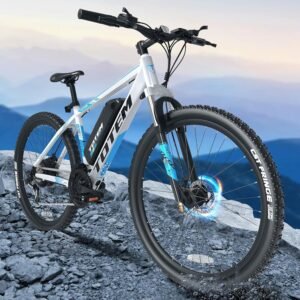 Totem Electric Bike for Adults-26 Electric Mountain Bike-Peak 750W Brushless Motor 20MPH 40 Miles-Lightweight 46lb Aluminum Frame-Commuting E Bicycle for Men,Teens,Women,UL 2849...