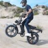 V8 Electric Bike Adults, Fat Tire E Bike with 750W Brushless Motor 48V 15Ah Removable Larger Battery, 20" x 4.0 Electric Mountain Bike, 31MPH Max Speed, Shi-mano 7 Speed Adult...