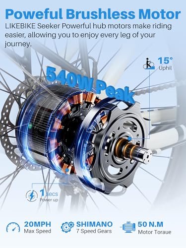 Why is the Likebike Seeker the best electric mountain bike? A review awaits! Why is the Likebike Seeker the best electric mountain bike? A review awaits!